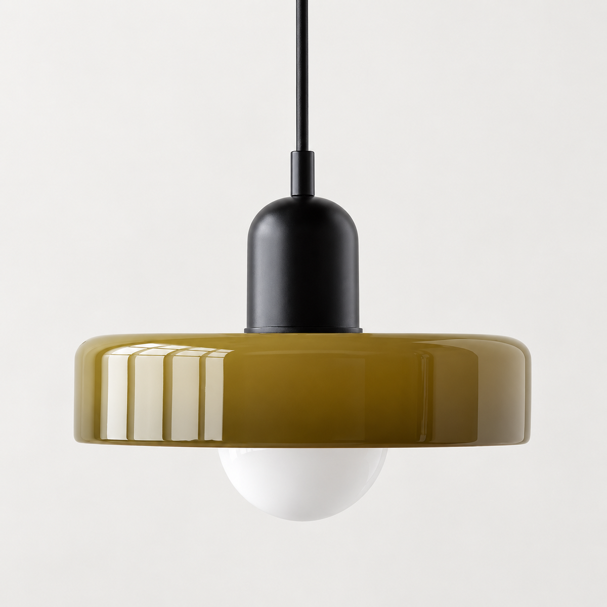 Bauhaus Colored Glass Pendant Lamp | Kitchen Pendant Lighting