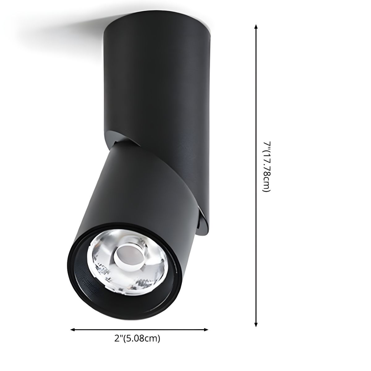 Ceiling Light Nordic Aluminum Cylinder Flush Mount | Lurvexa