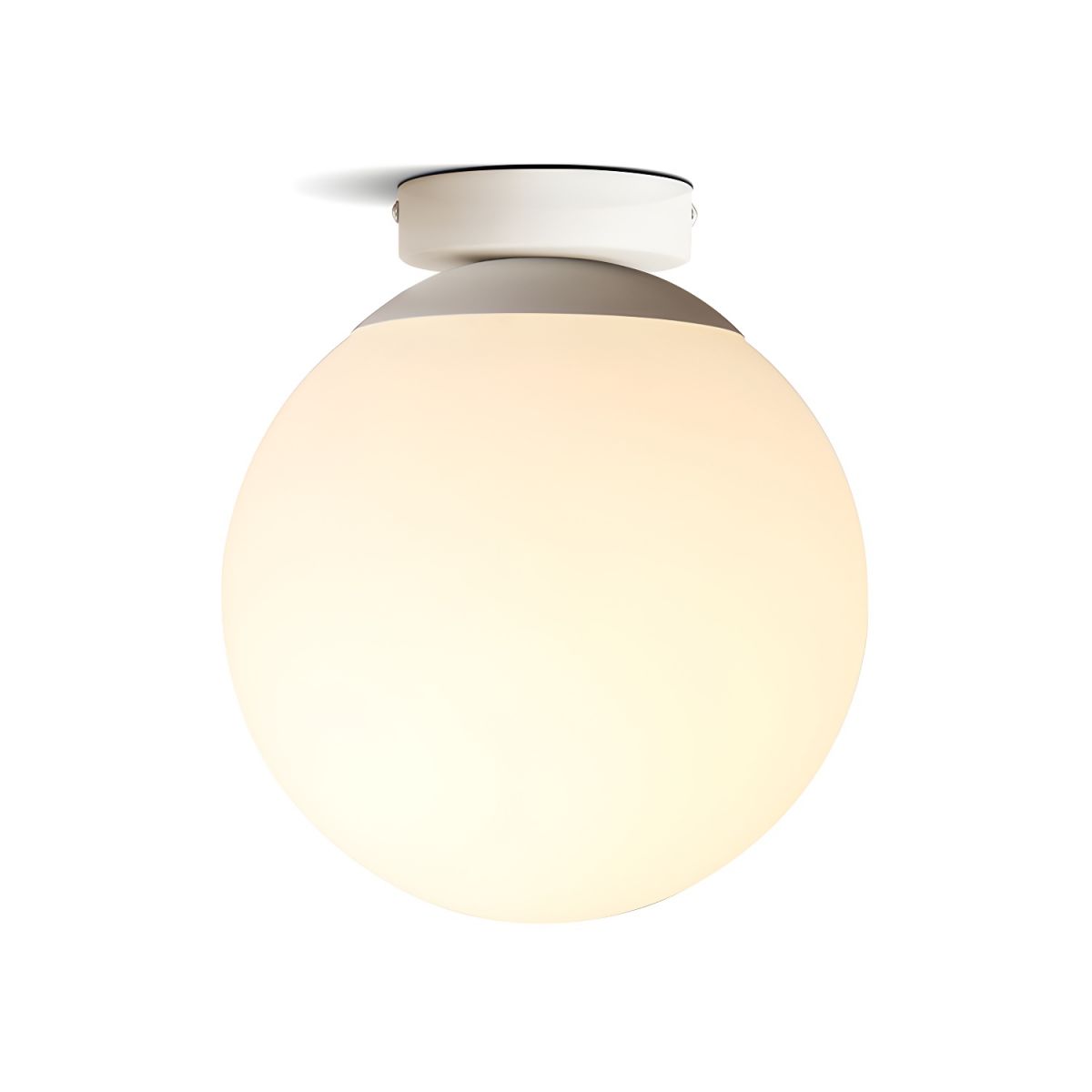 Ceiling Light with Opal Glass Nordic Design | Lumivor