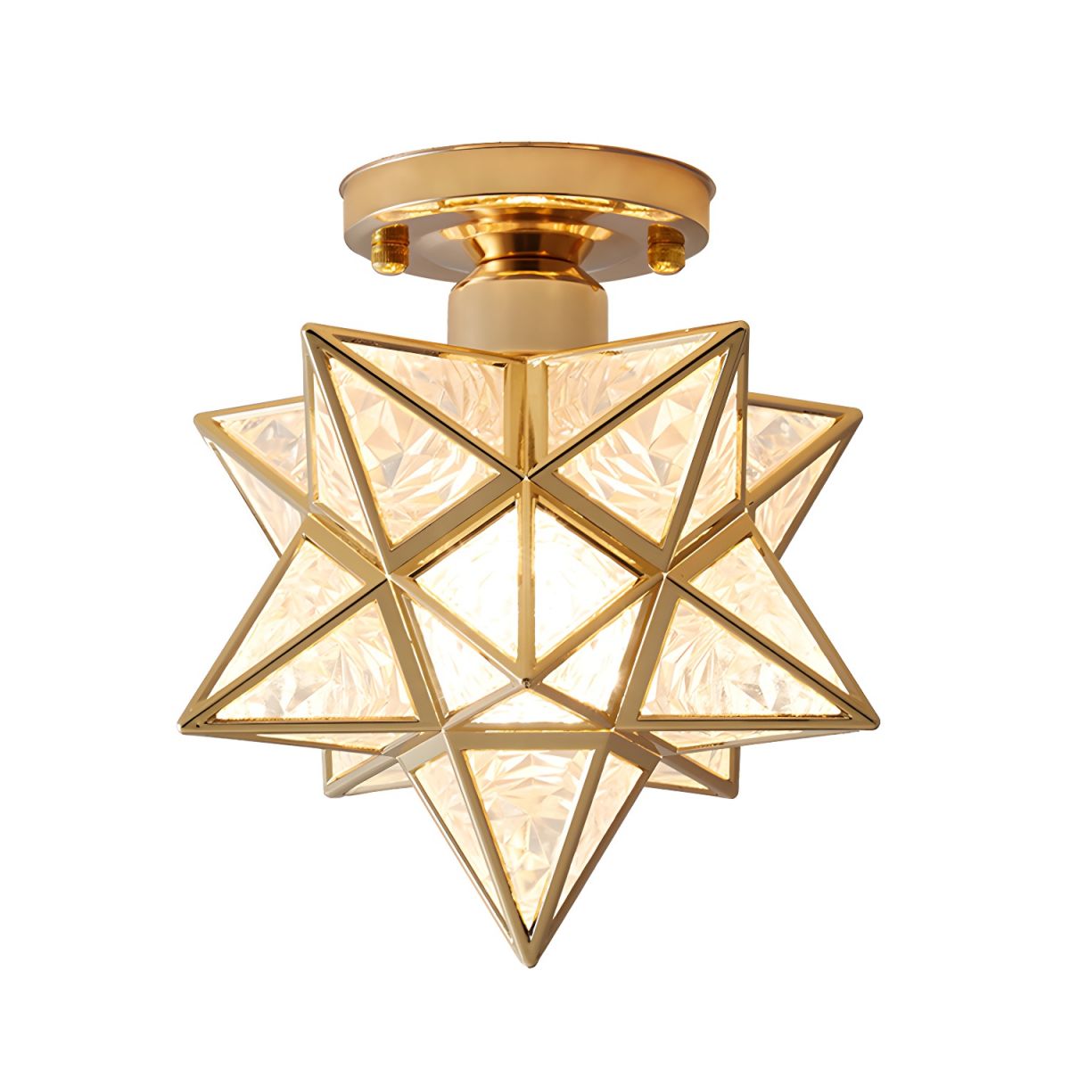 Ceiling Star Design Light Nordic Colonial Style | Lumoren