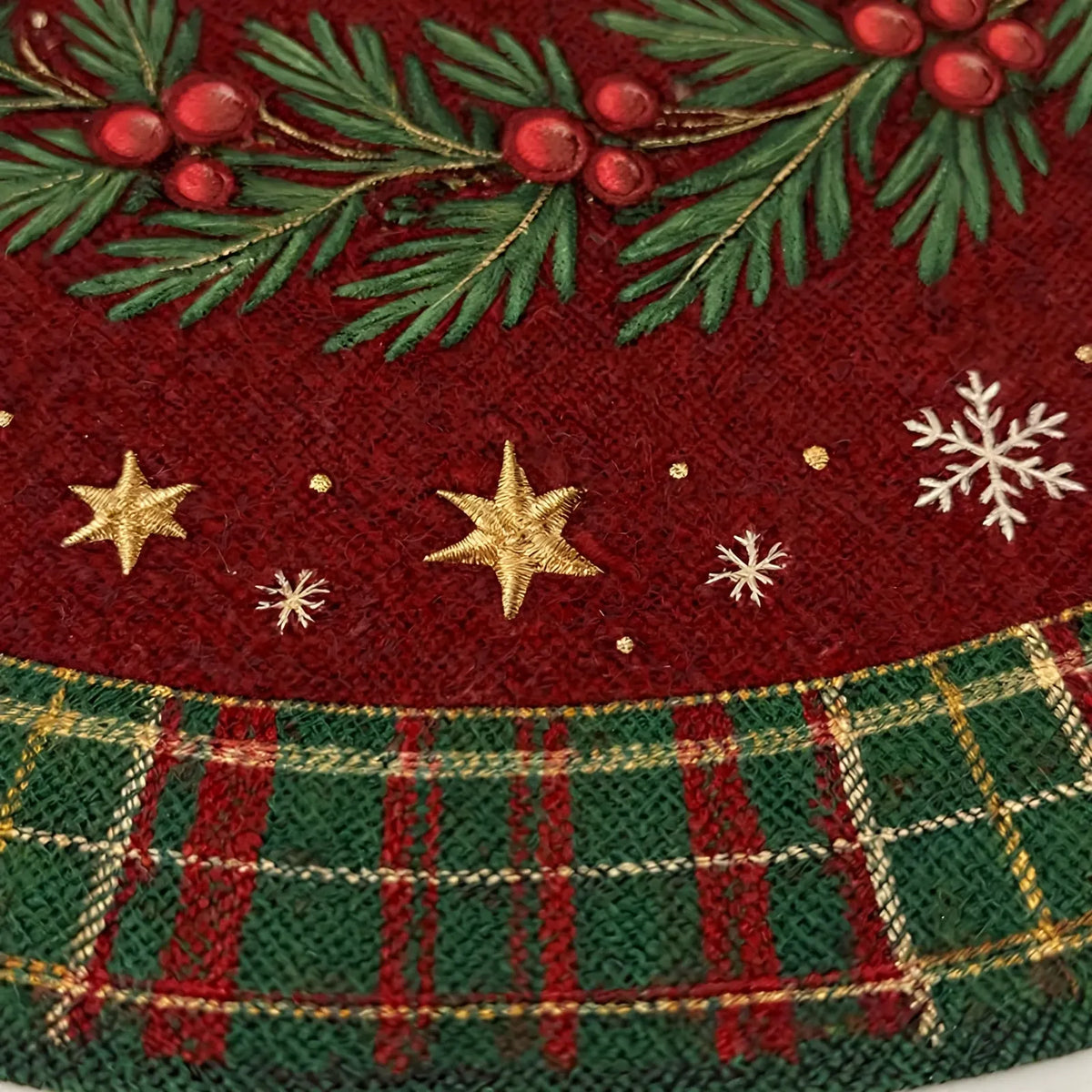 Christmas Tree Skirt Floor Mat