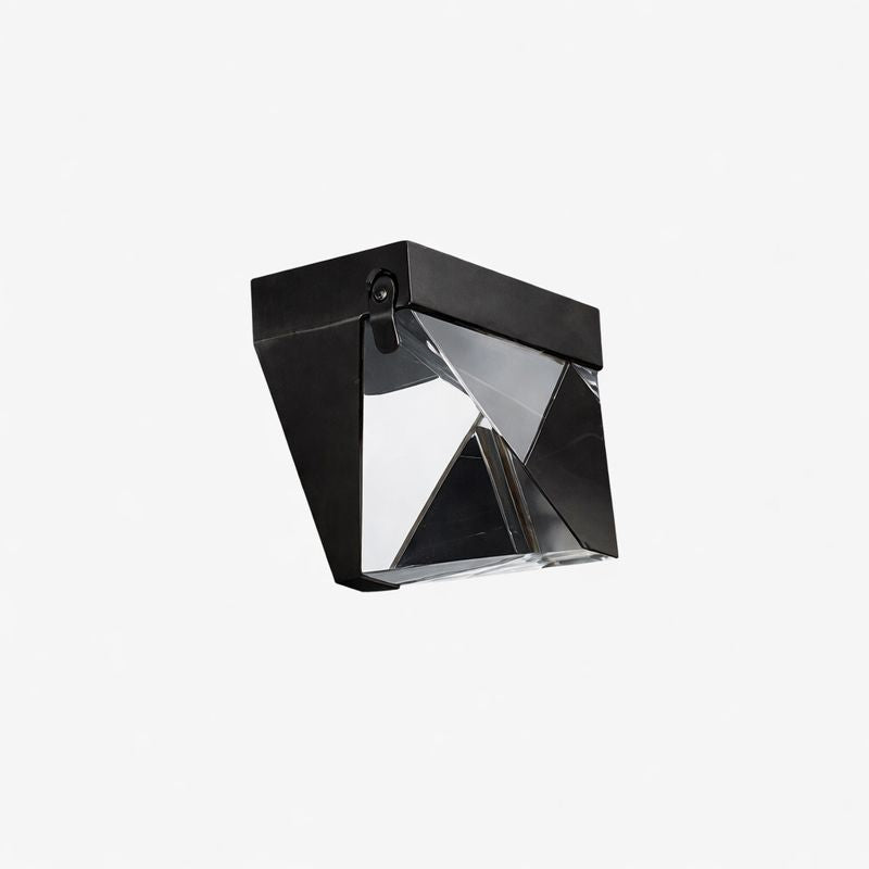 Crystal Diamond Outdoor Wall Light Metal Design | Torvico