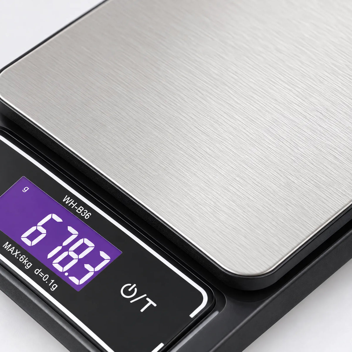 Kitchen Scale with Digital Display IP67 Waterproof Stainless Steel Design