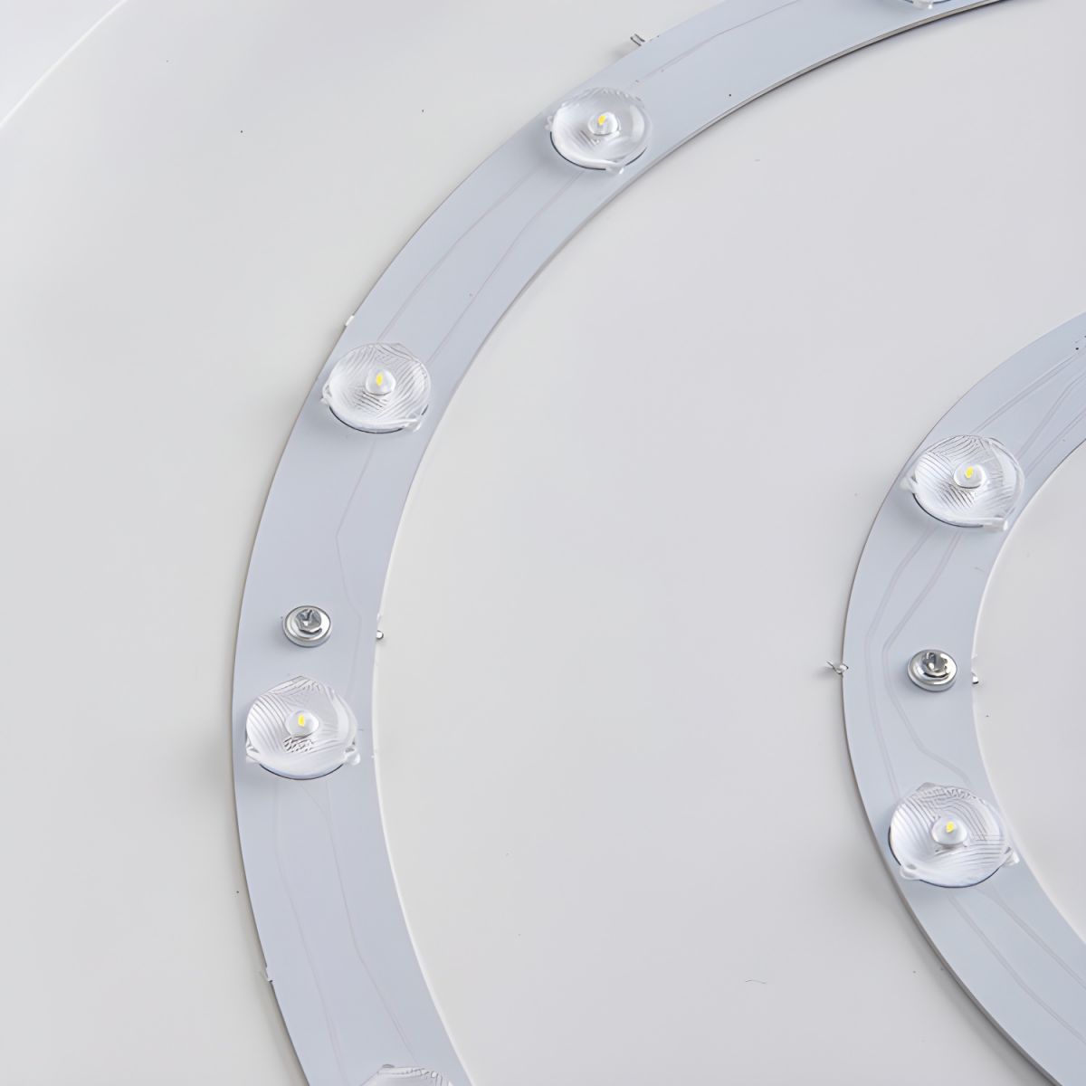 LED Flush Mount Ceiling Light in Modern Metal Design | Lumivara