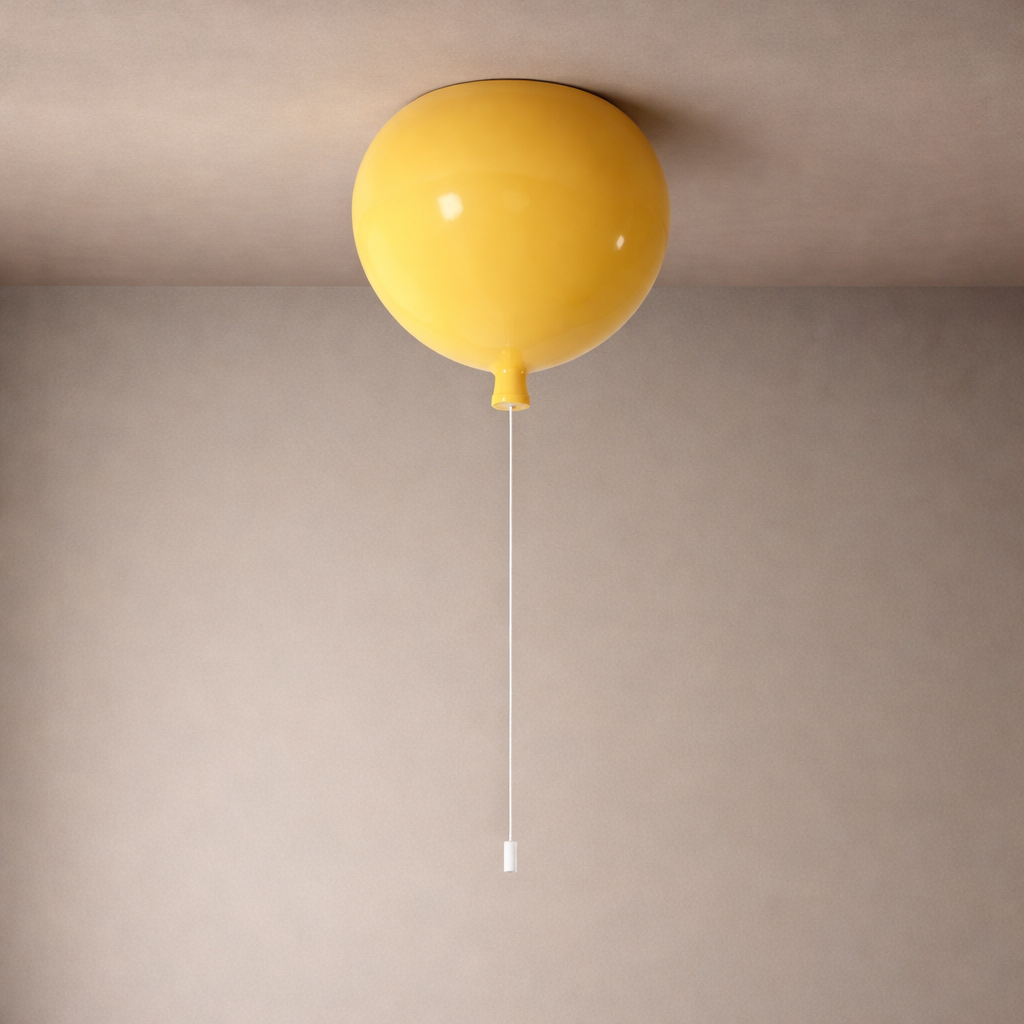 Modern Acrylic Balloon Ceiling Light for Kids Rooms | Glowbal