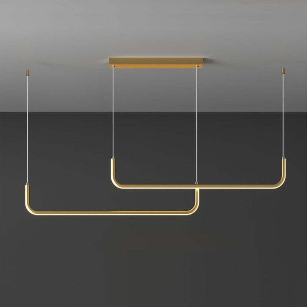 Modern Aluminum LED Pendant Light Minimalist Design | Lurena
