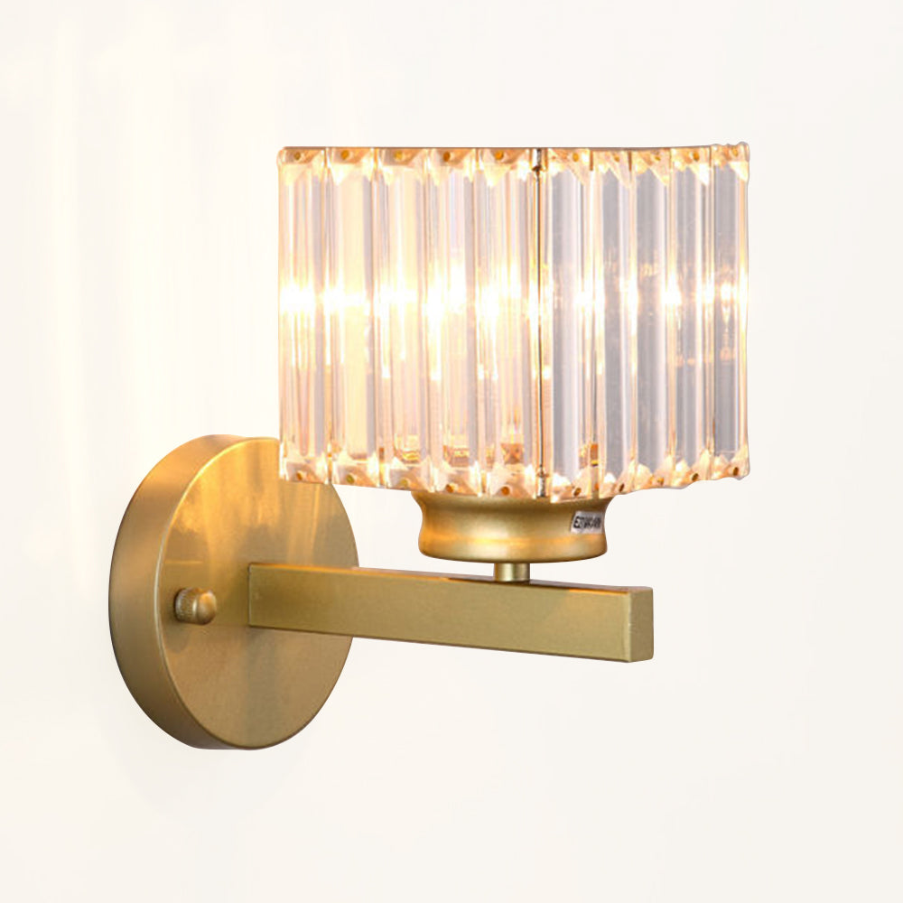 Modern Crystal Wall Light for Hallways and Rooms | Rovixel