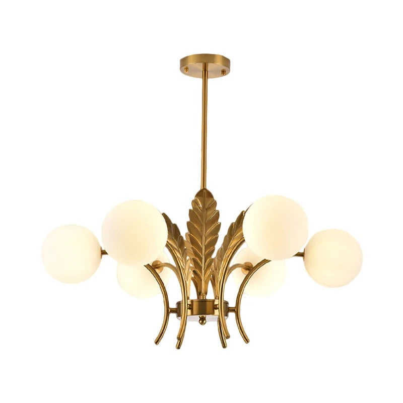Modern Glass Sphere Ceiling Light Fixture | Lumidel