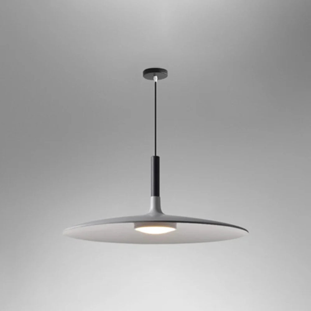 Modern LED Metal Saucer Pendant Light Indoor | Lunora