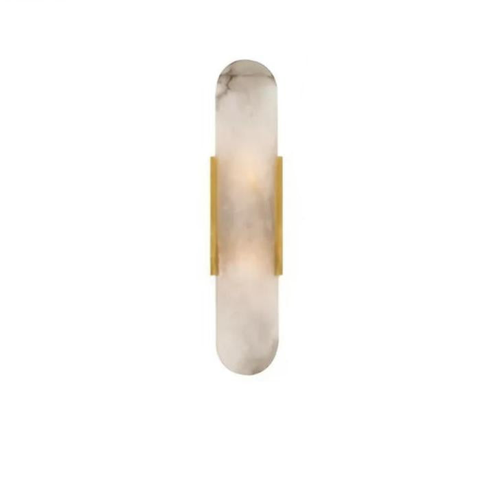 Modern Marble Look Dimmable LED Wall Sconce | Sconiva