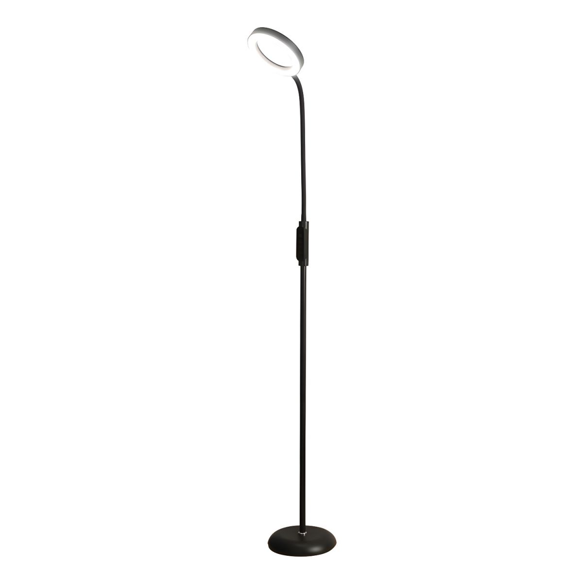 Modern Metal LED Floor Lamp with Adjustable Height | Norqel