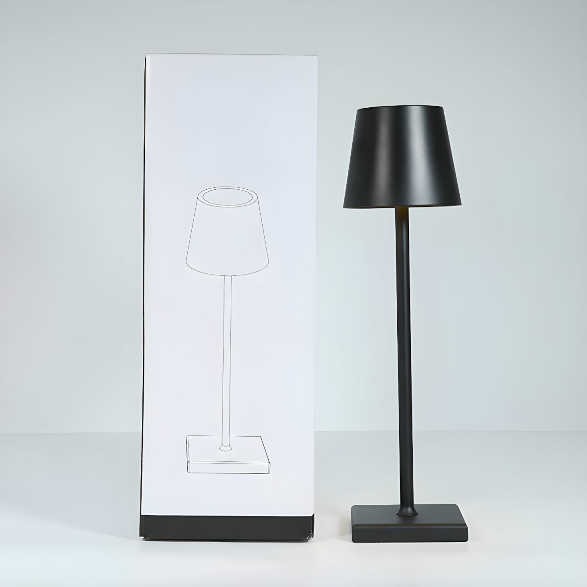 Modern Metal Touch Control Table Lamp | Lumoraq