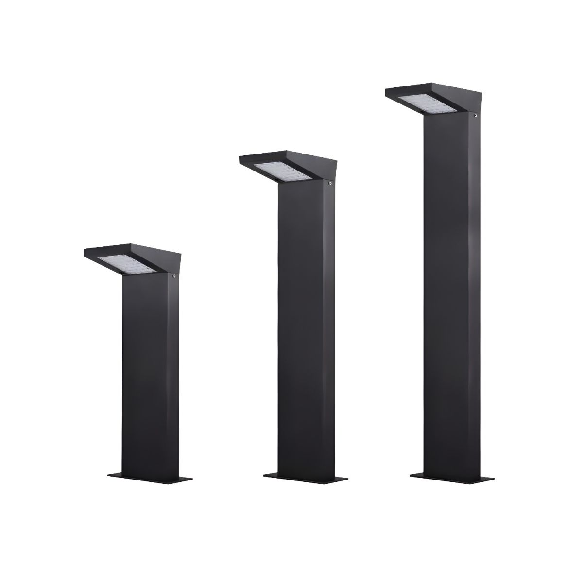 Modern Metallic Solar LED Stake Light for Outdoors | Kelvaro