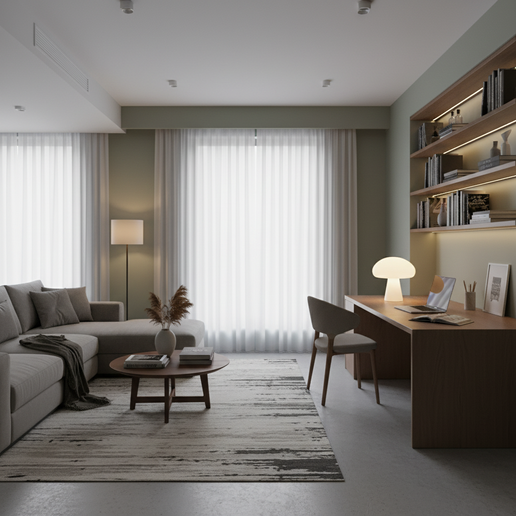Mushroom Table Lamp | Bedside Table Lamp for Cozy Lighting