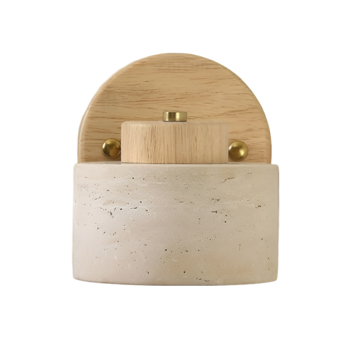 Natural Travertine Stone Wall Light Minimalist Design | Stoniva