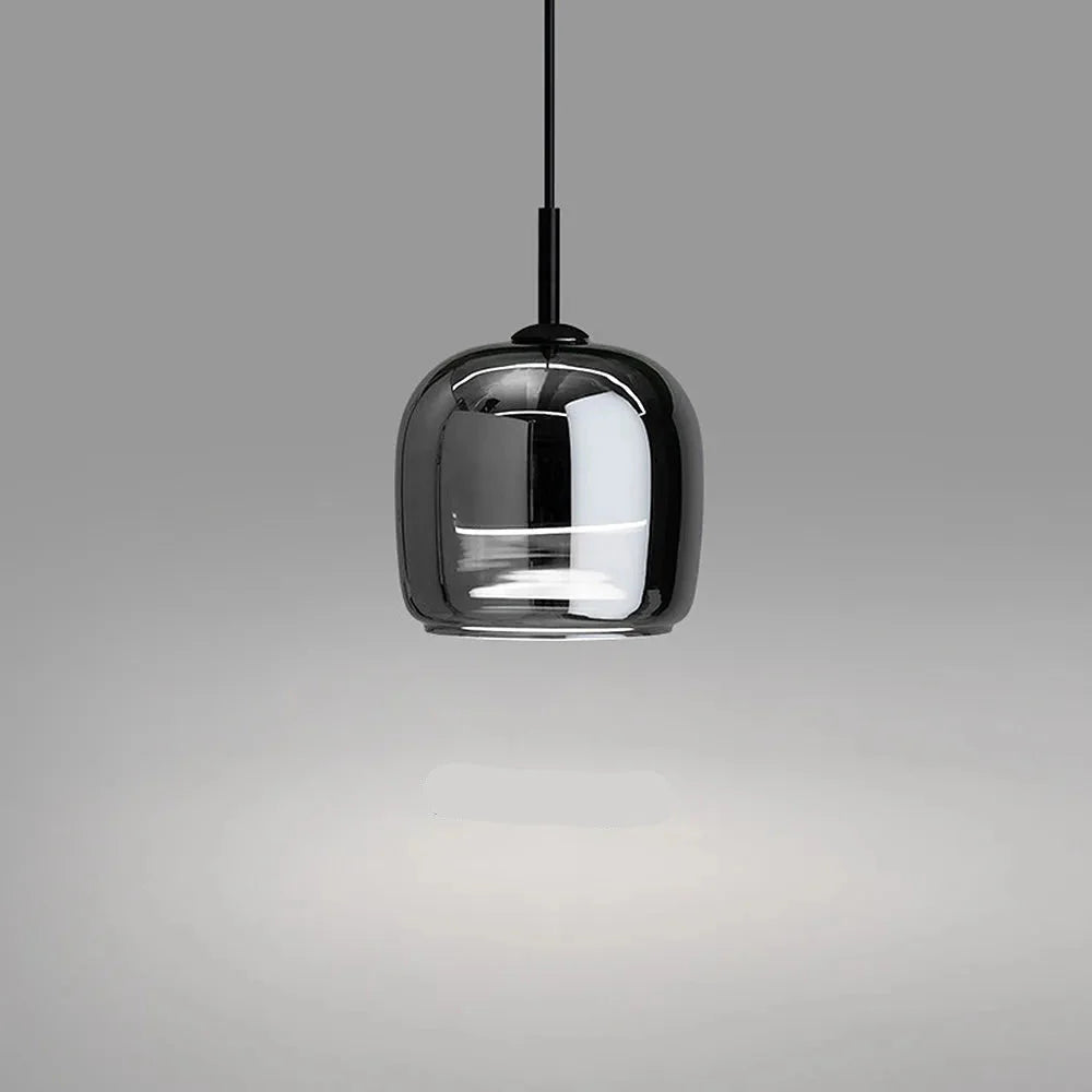 Nordic Glass Bowl Pendant Light for Modern Interiors | Mirvex