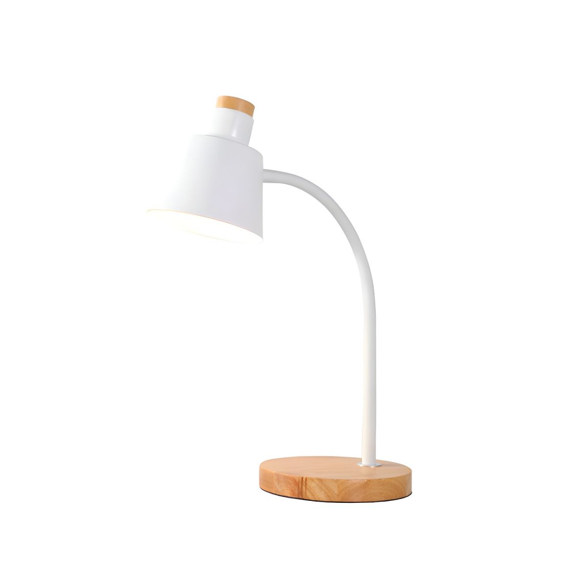 Nordic Metal Shade Table Lamp for Desk | Lunetra