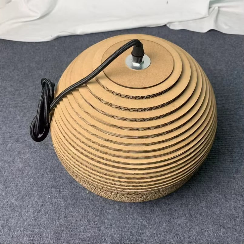 Nordic Paper Cardboard Pendant Light E27 | Lunaroa