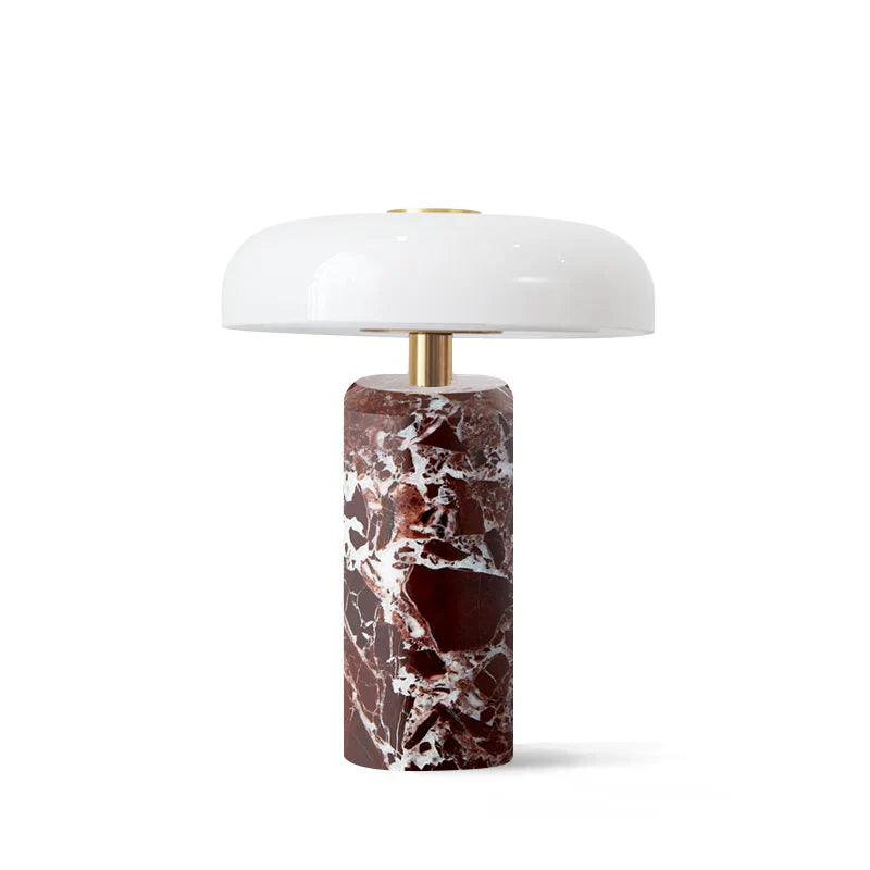 Nordic Portable LED Table Lamp with Marble Base | Nadoma