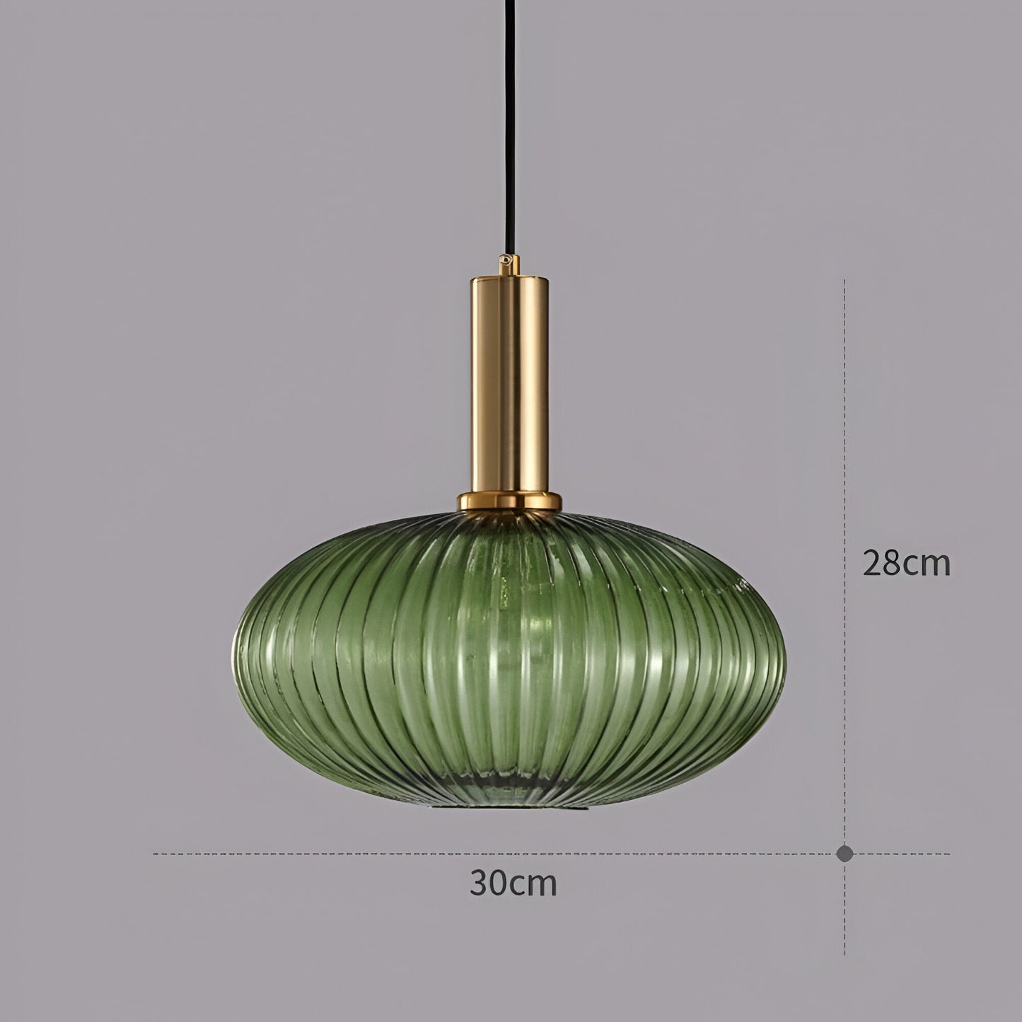 Nordic Retro Glass Pendant Light for Modern Interiors | Luvetis