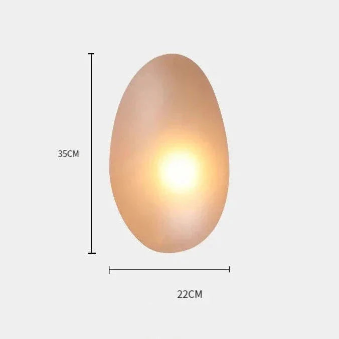Nordic Stained Glass LED Wall Light for Interiors | Vitrale