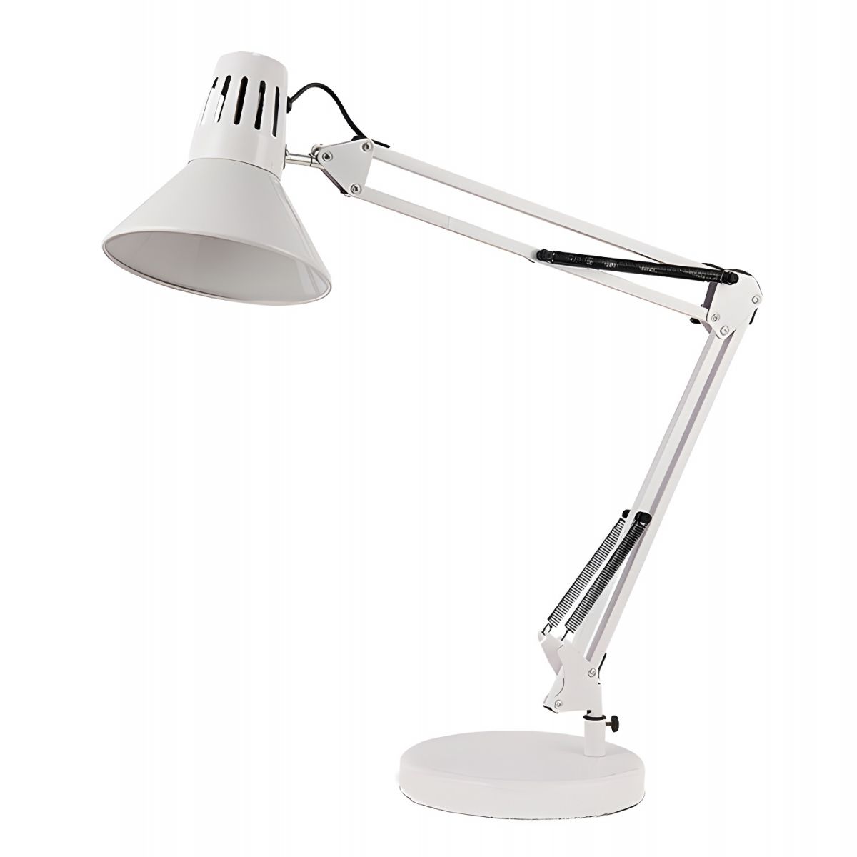 Nordic Style Table Lamp with Metal Cone Shade | Herness