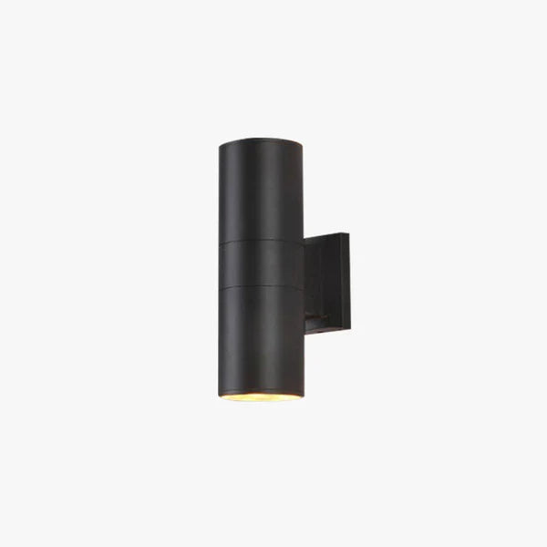 Outdoor Metal Double Head Wall Light Modern Design | Carvora