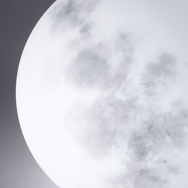 Outdoor Round Solar LED Light Multi Colour Resin Design | Korvane