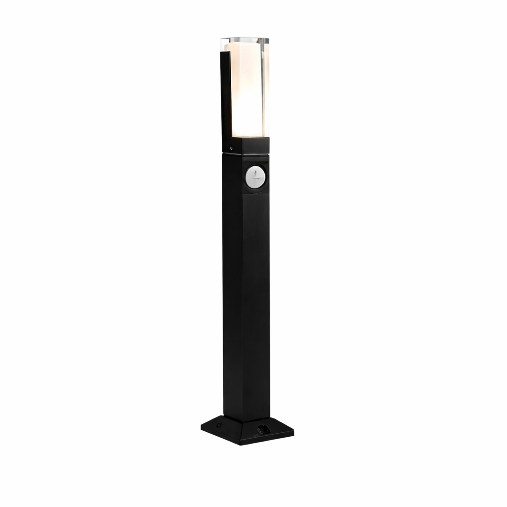 Outdoor Sensor Path Light Metal Garden Modern Design | Narvix