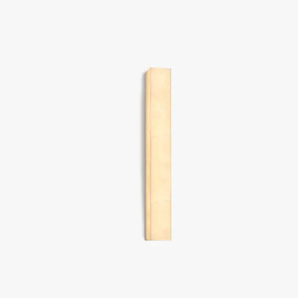 Outdoor Slim Wall Light with Imitated Alabaster Facade | Melvora