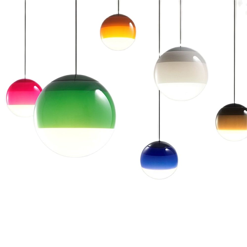 Pendant Light Gradient Glass Shade Modern Design | Lumeva