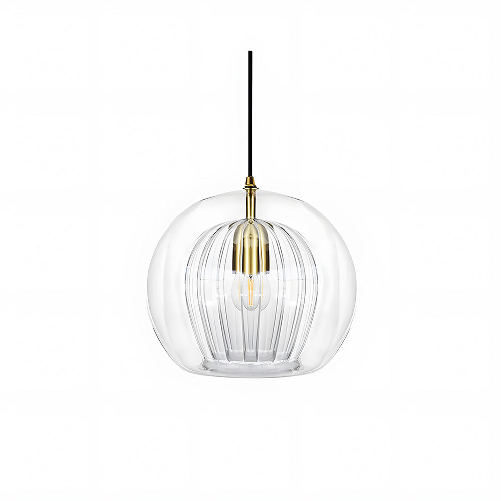 Pendant Light Nordic Spherical Glass Modern Indoor Fixture | Pelvora