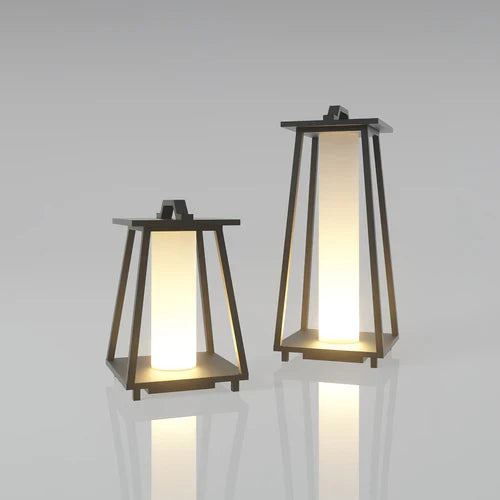 Portable LED Outdoor Lantern Warm Light Stainless Steel | Jornix