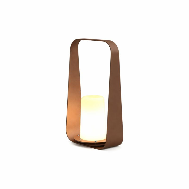 Rechargeable Acrylic Outdoor Table Lamp with Warm LED Light | Lirvane