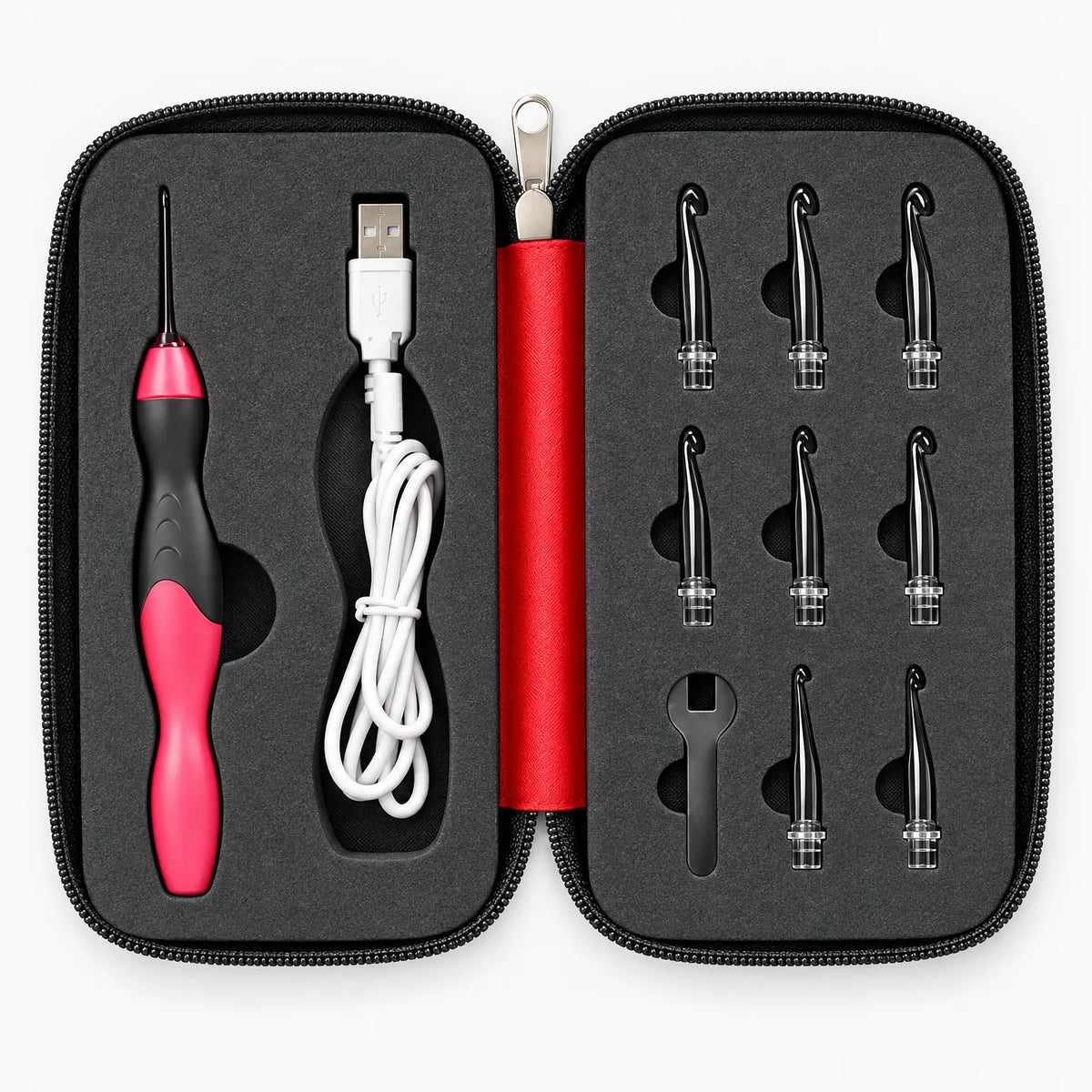 Rechargeable Led Crochet Hook Set