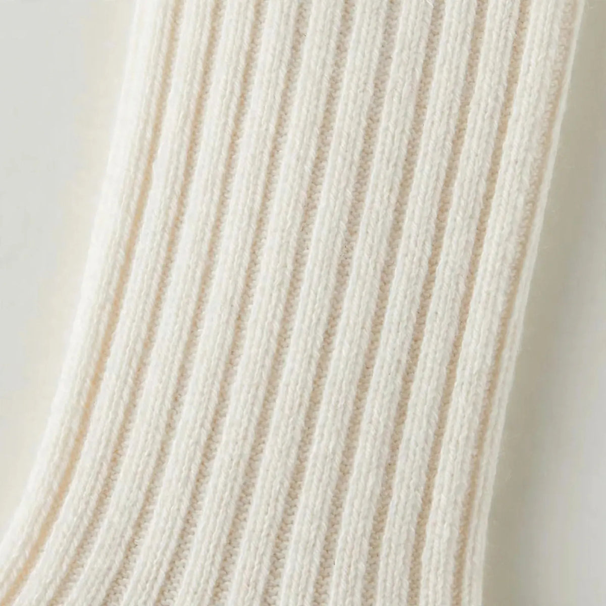 Ribbed Knit Knee High Socks