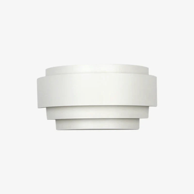 Rounded Metal LED Wall Light Contemporary Minimal | Litelva