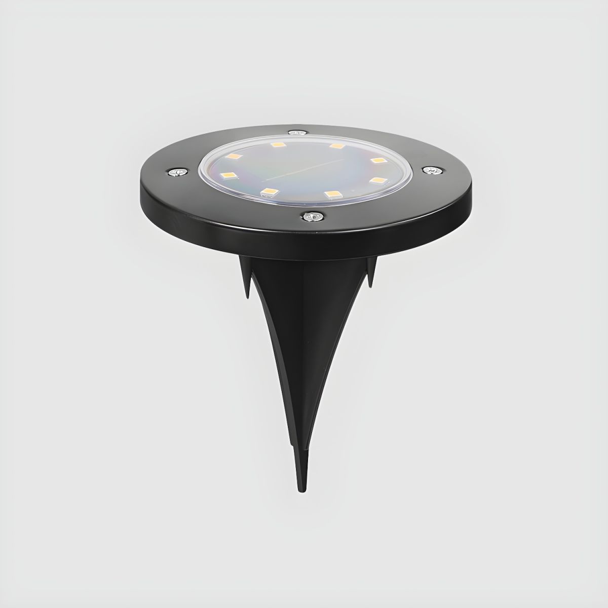 Solar LED Outdoor Circular Light Minimalist Style | Xarvane