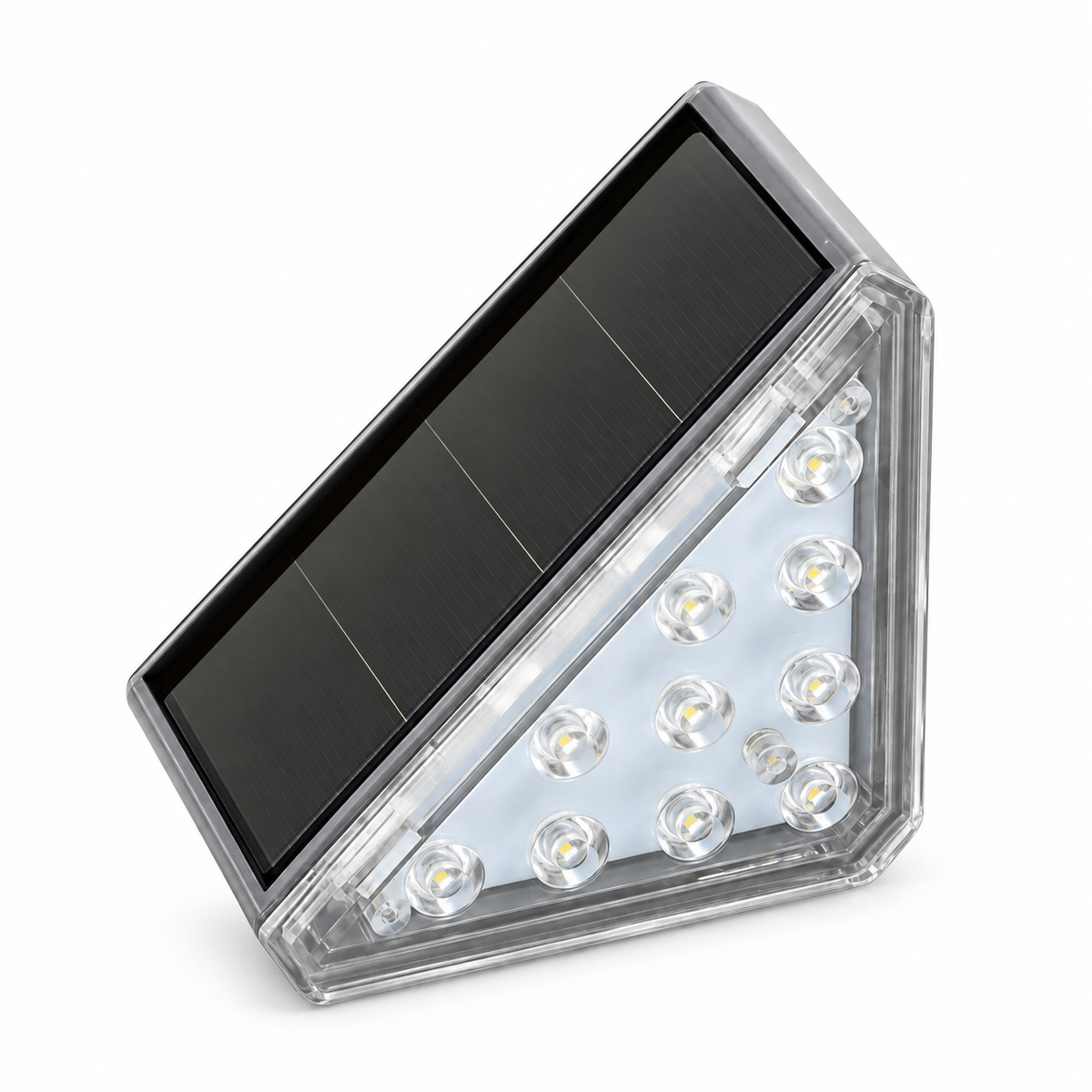 Solar LED Stair Light Warm White Outdoor Lighting | Karnix
