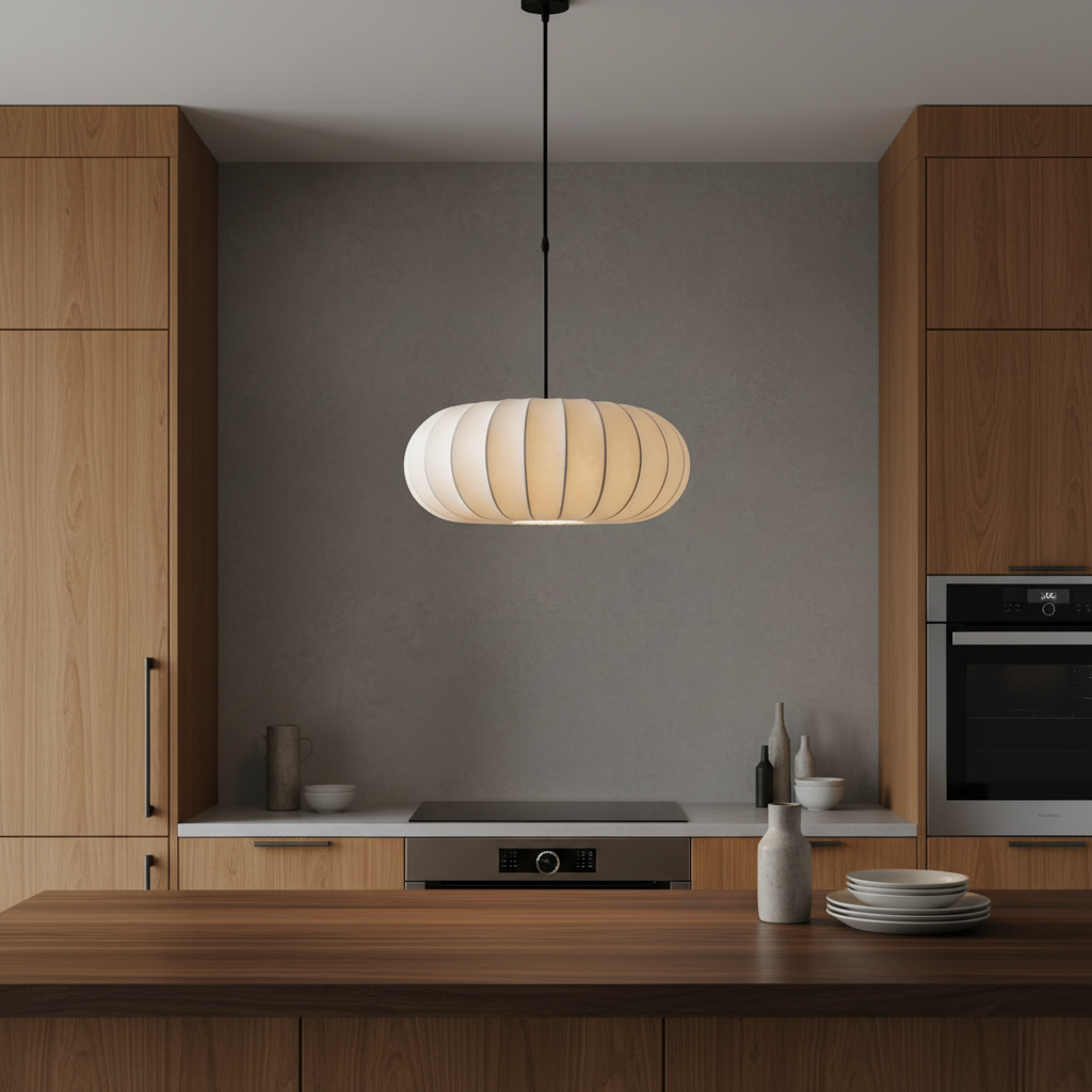 Verona Silk | Kitchen Pendant Lighting with Adjustable Height