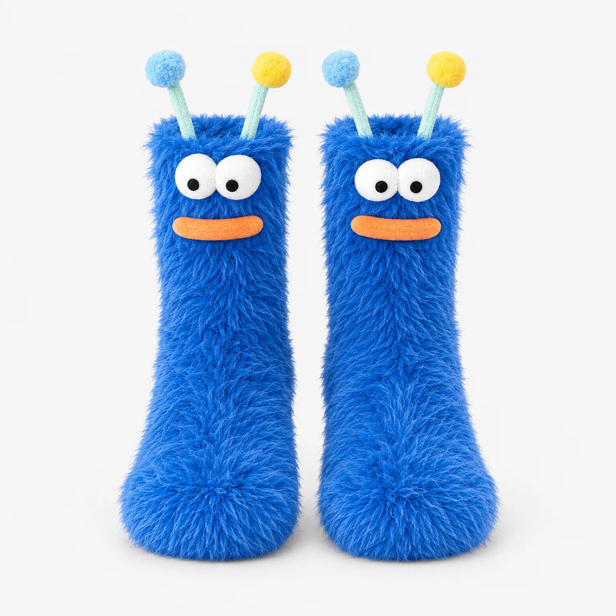 Women's Fuzzy Mid-Tube Monster Socks