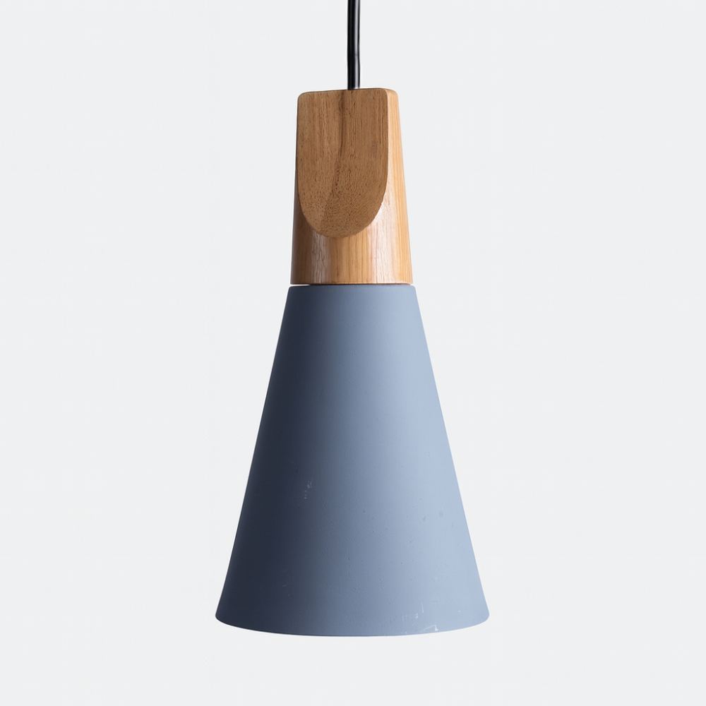 Wood Aluminium Nordic Pendant Light | Arqena