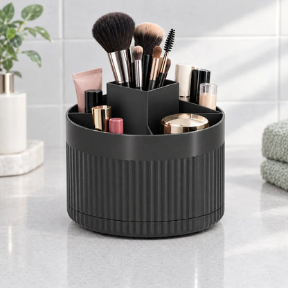 360 Rotating Makeup Organizer for Brushes and Cosmetics