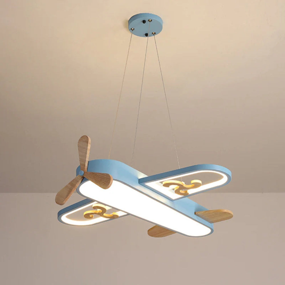 Acrylic Airplane Pendant Light for Kids Bedroom | Evorae