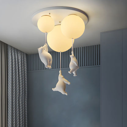 Acrylic Ball Ceiling Light for Kids Room | Norser