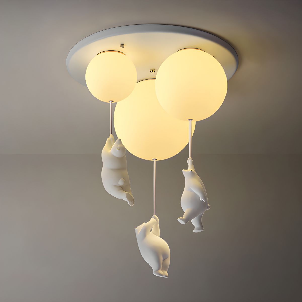 Acrylic Ball Ceiling Light for Kids Room | Norser
