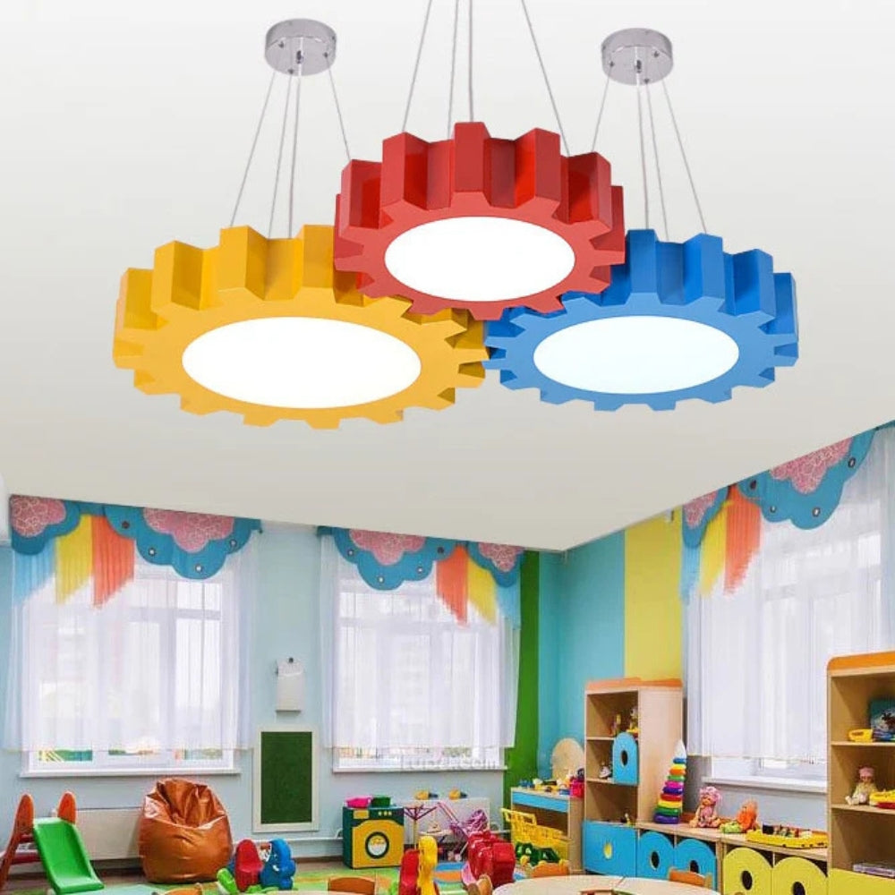 Acrylic Candy Colour LED Pendant Light for Kids Room | Lumivera