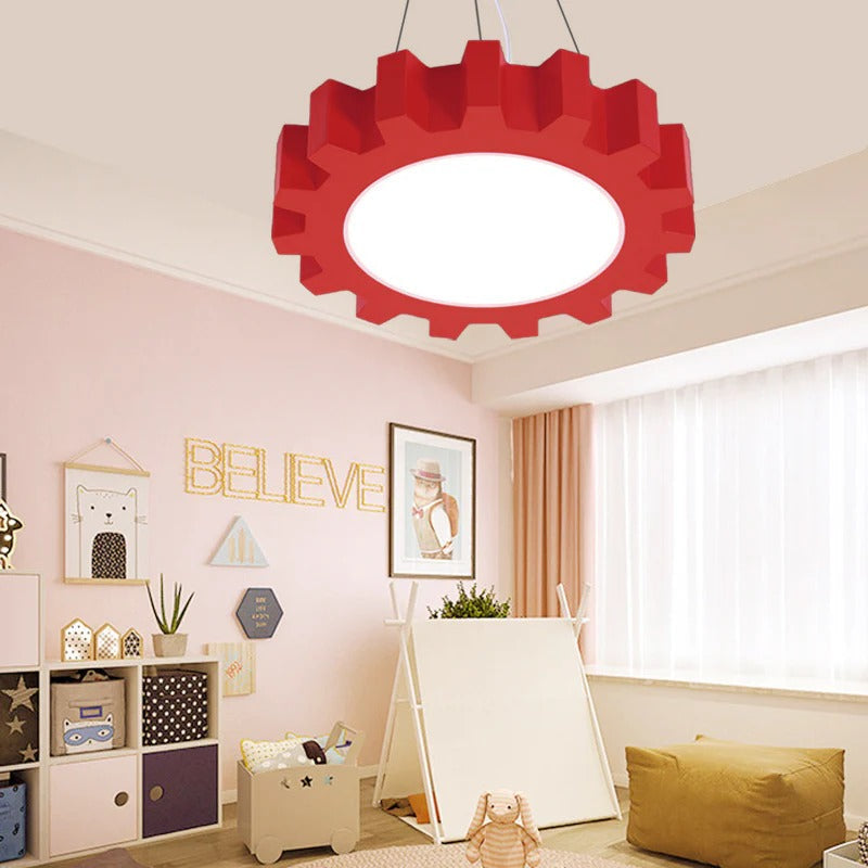 Acrylic Candy Colour LED Pendant Light for Kids Room | Lumivera