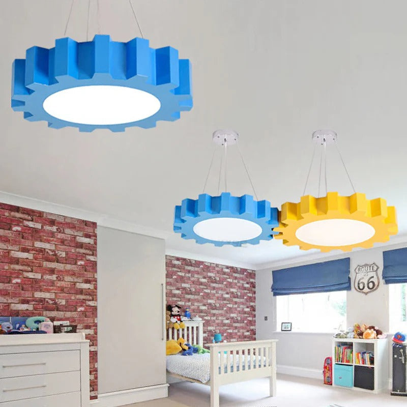 Acrylic Candy Colour LED Pendant Light for Kids Room | Lumivera