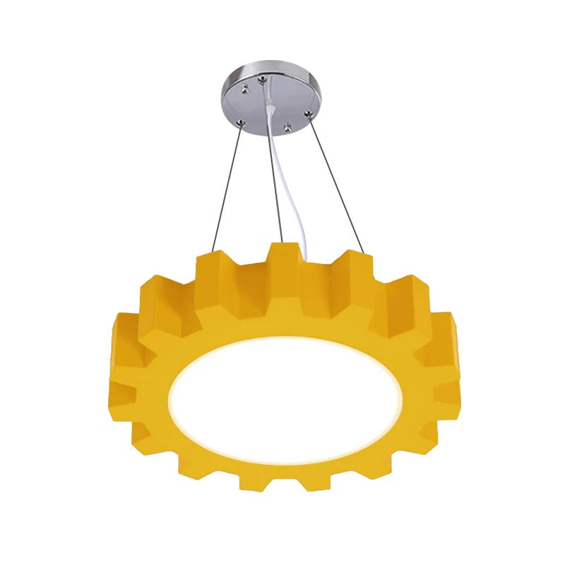 Acrylic Candy Colour LED Pendant Light for Kids Room | Lumivera